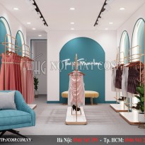 Thiết kế shop thời trang The Gnartan 2 - Sài Gòn